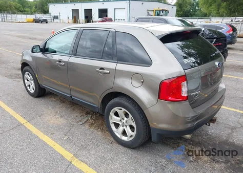 2013 Ford Edge Sel from USA, damaged, VIN 2FMDK4JC0DBC45375